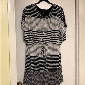 Black and White Dress